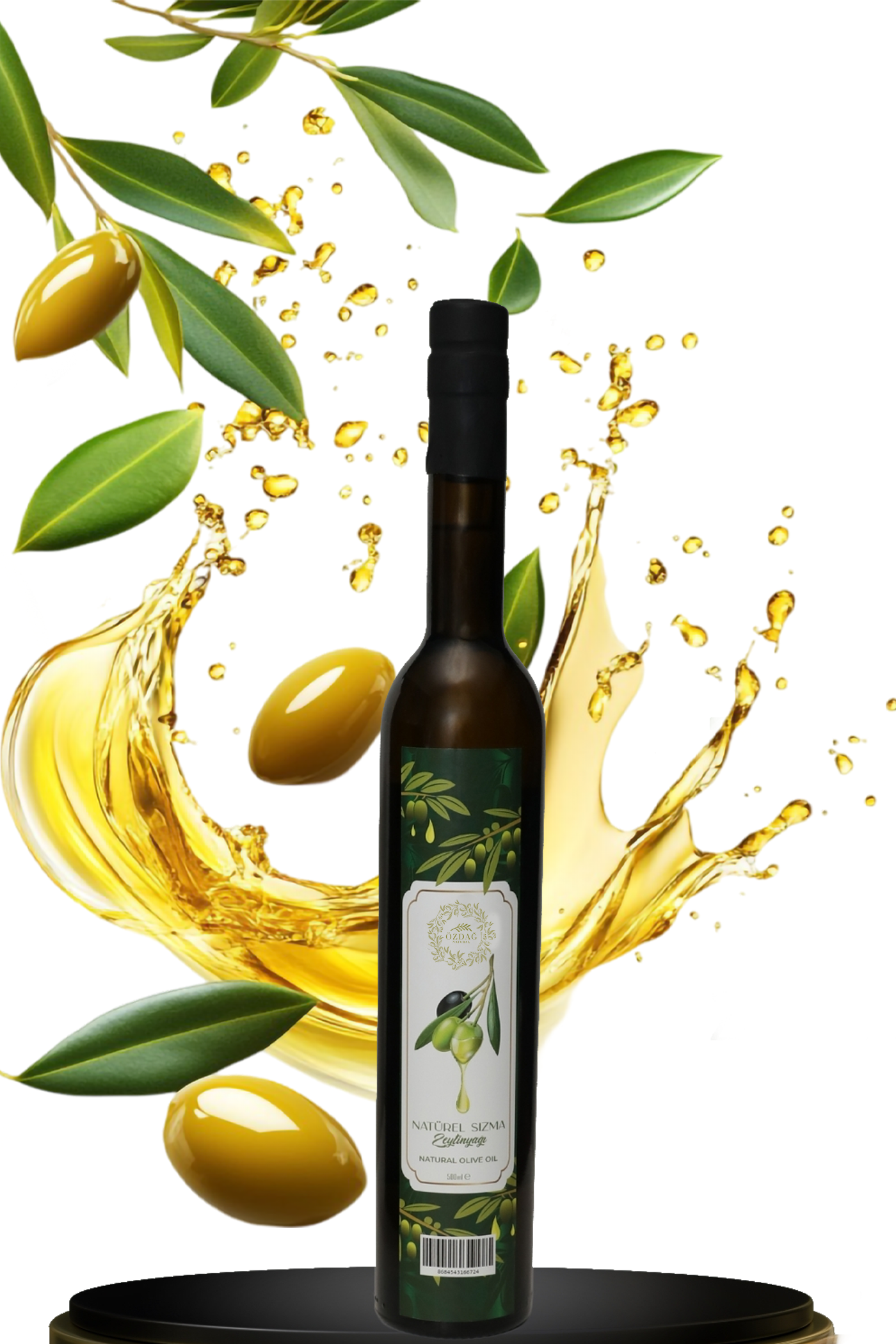 Şıklık ve Lezzet (500 ml) Erken Hasat Soğuk Sıkım Natürel Sızma Zeytinyağı