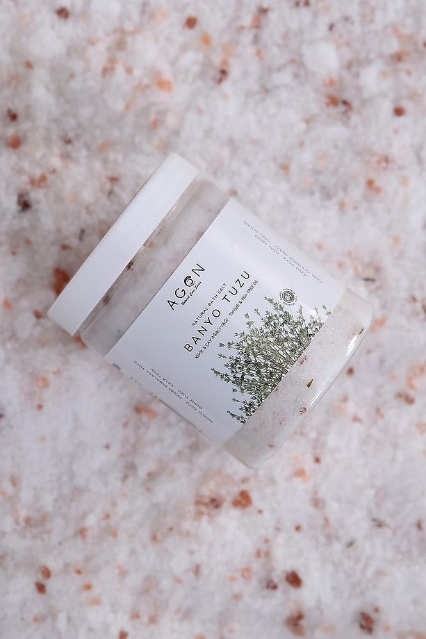 Agon Kekik Ve Çay Ağacı Yağlı Doğal Banyo Tuzu 300 gr - Ingiliz,himalaya,deniz Ve Kaya Tuzu